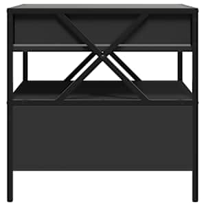 Konferenční stolek s Infinity LED černý 50 x 50 x 51 cm - obrázek 8