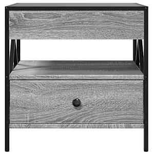 Konferenční stolek s Infinity LED šedý sonoma 50 x 50 x 51 cm - obrázek 6
