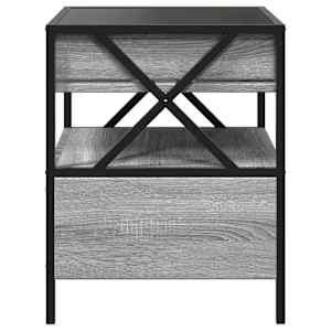 Konferenční stolek s Infinity LED šedý sonoma 40 x 40 x 51 cm - obrázek 7