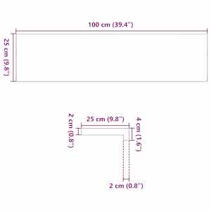 Nášlapy na schody 12 ks neošetřené 100x25x2 cm masivní dub - obrázek 11