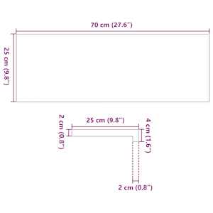 Nášlapy na schody 12 ks světle hnědé 70x25x2 cm masivní dub - obrázek 11