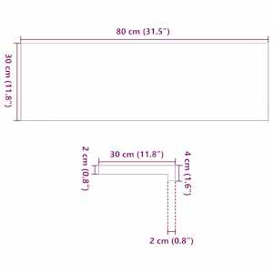 Nášlapy na schody 12 ks světle hnědé 80x30x2 cm masivní dub - obrázek 11