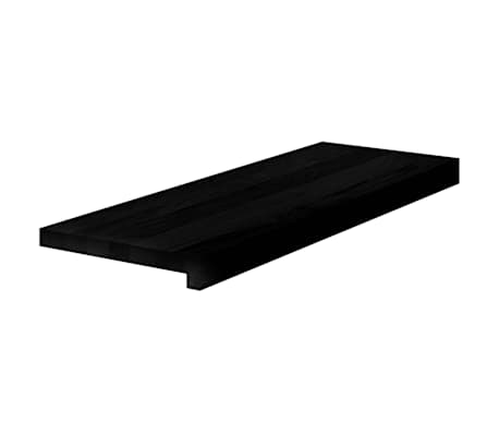 vidaXL Marches d'escalier 8 pcs brun-noir 70x30x2 cm ch&ecirc;ne massif