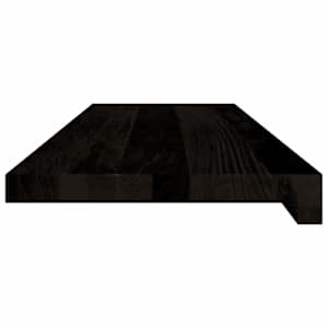 Nášlapy na schody 12 ks hnědo-černé 80x25x2 cm masivní dub - obrázek 6