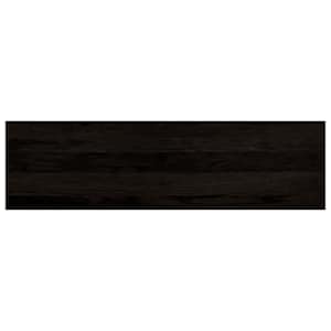 Nášlapy na schody 12 ks hnědo-černé 90x25x2 cm masivní dub - obrázek 4