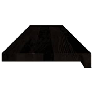Nášlapy na schody 12 ks hnědo-černé 110x25x2 cm masivní dub - obrázek 6
