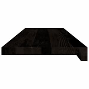 Nášlapy na schody 12 ks hnědo-černé 80x30x2 cm masivní dub - obrázek 6