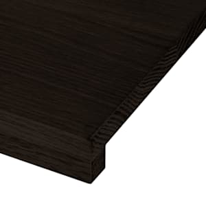 Nášlapy na schody 12 ks hnědo-černé 80x30x2 cm masivní dub - obrázek 8