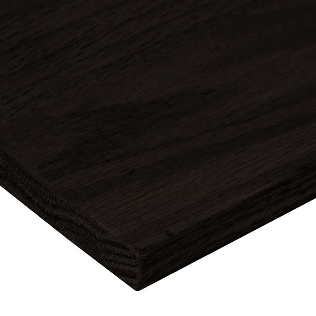 Marches d'escalier 8 pcs marron foncé officiel 110x30x2 cm chêne massif vidaXL