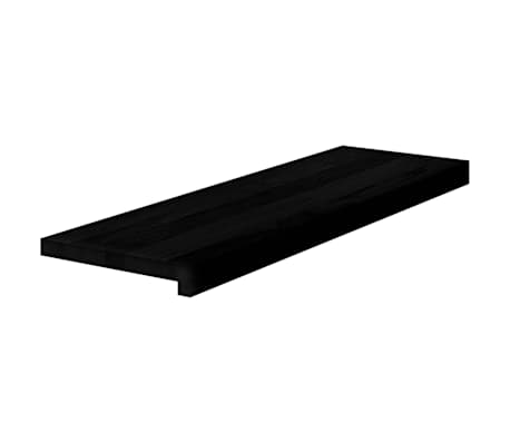 vidaXL Πατάκια Σκάλας 20 τεμ. Σκούρο Καφέ 80x25x2 cm Ξύλο Δρυός