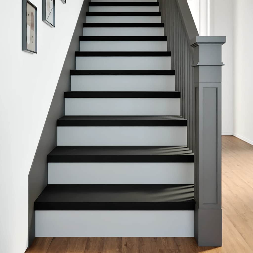 vidaXL Treppenstufen 20 Stk. Dunkelbraun 80x25x2 cm Massivholz Eiche