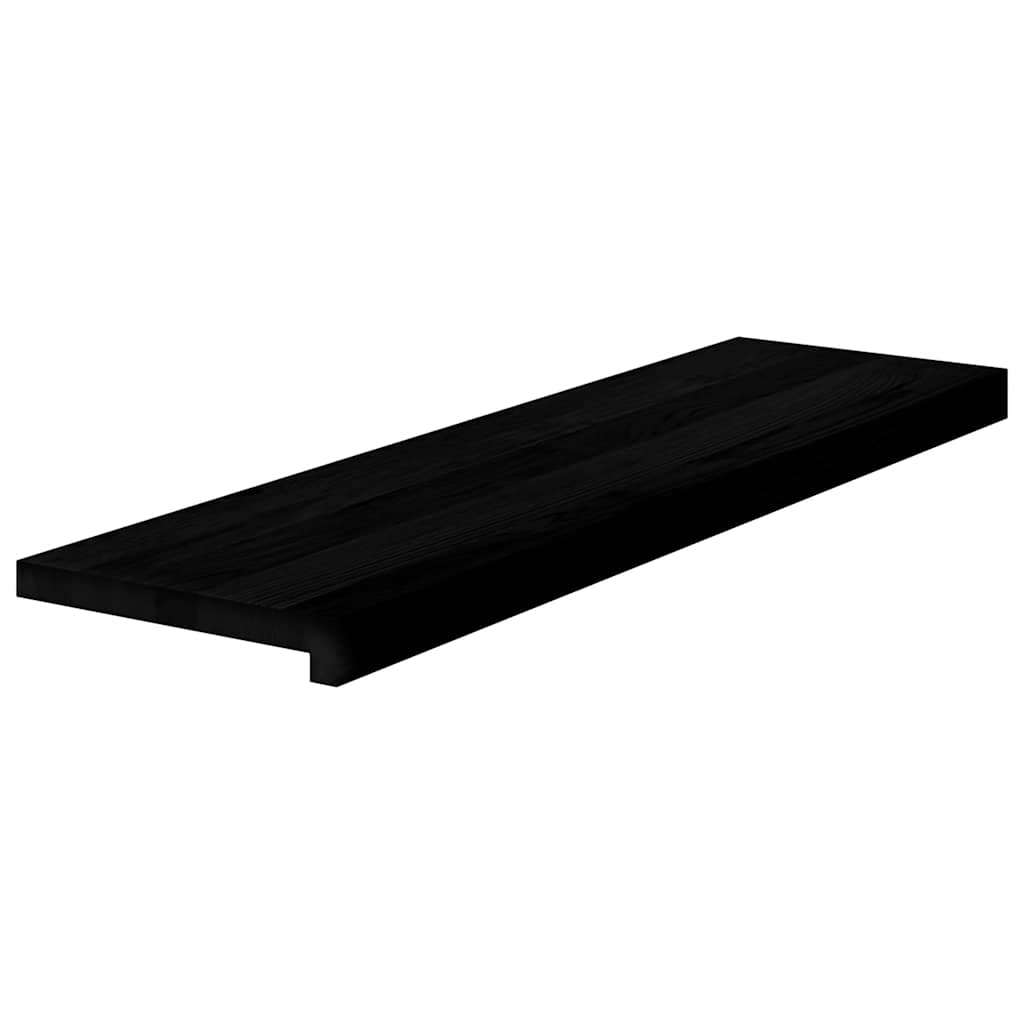 vidaXL Traptreden 20 st 90x30x2 cm massief eikenhout donkerbruin afbeelding