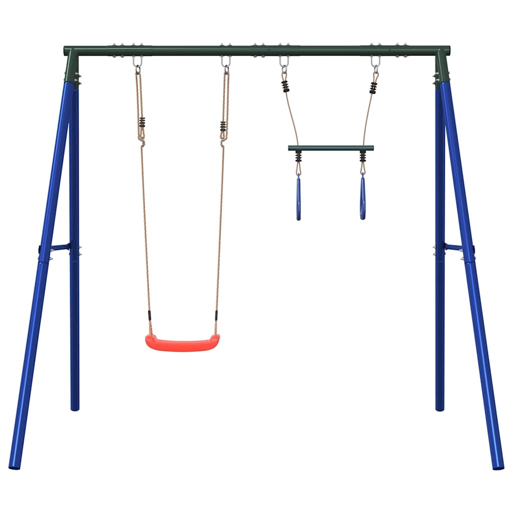 vidaXL Schommelset met schommel en trapeze afbeelding