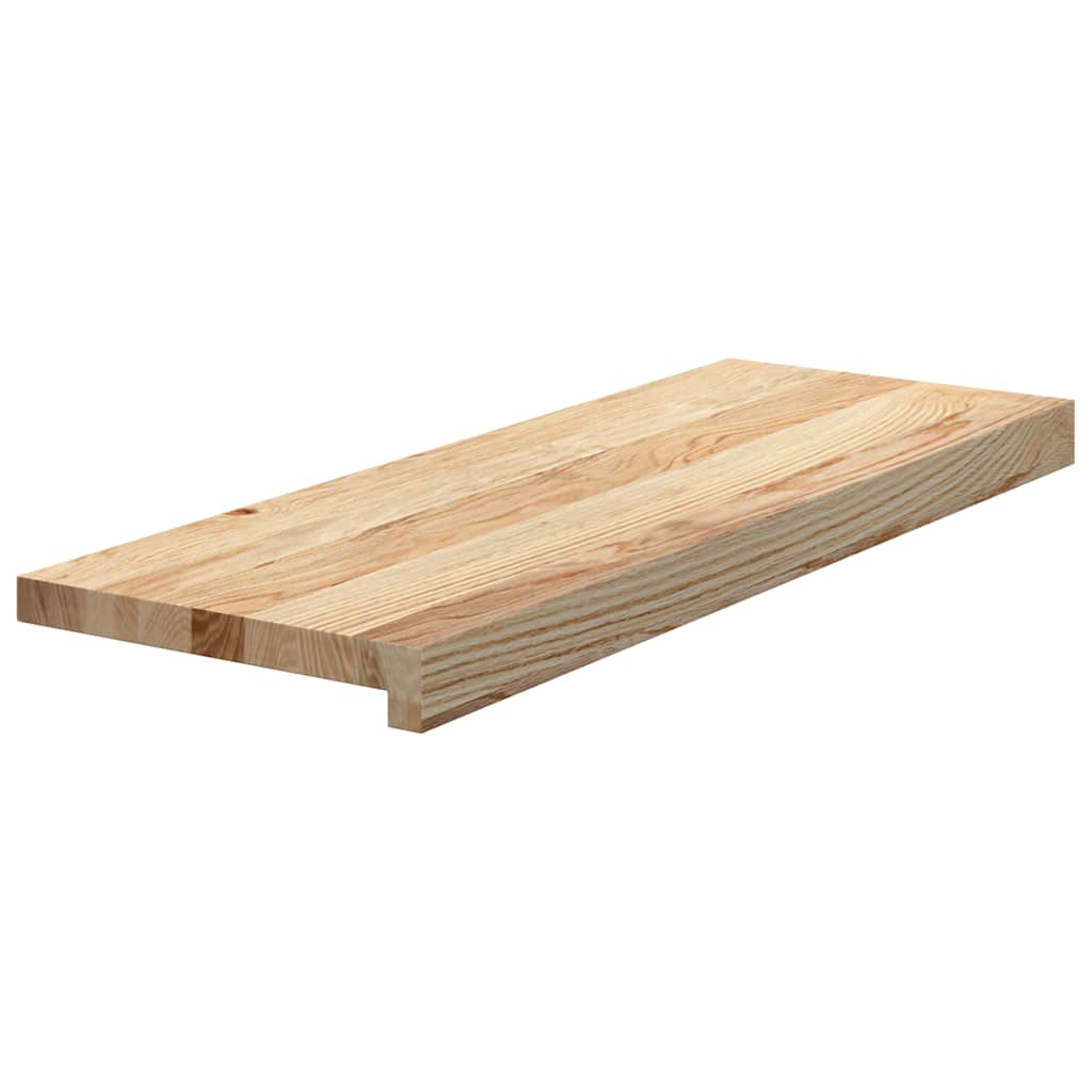 vidaXL Askelmat 2 kpl käsittelemätön 70x30x2 cm täysi tammi