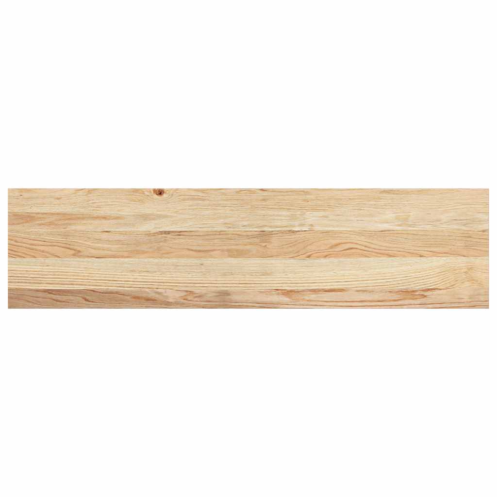 vidaXL Nášlapy na schody 2 ks neošetřené 100x30x2 cm masivní dub