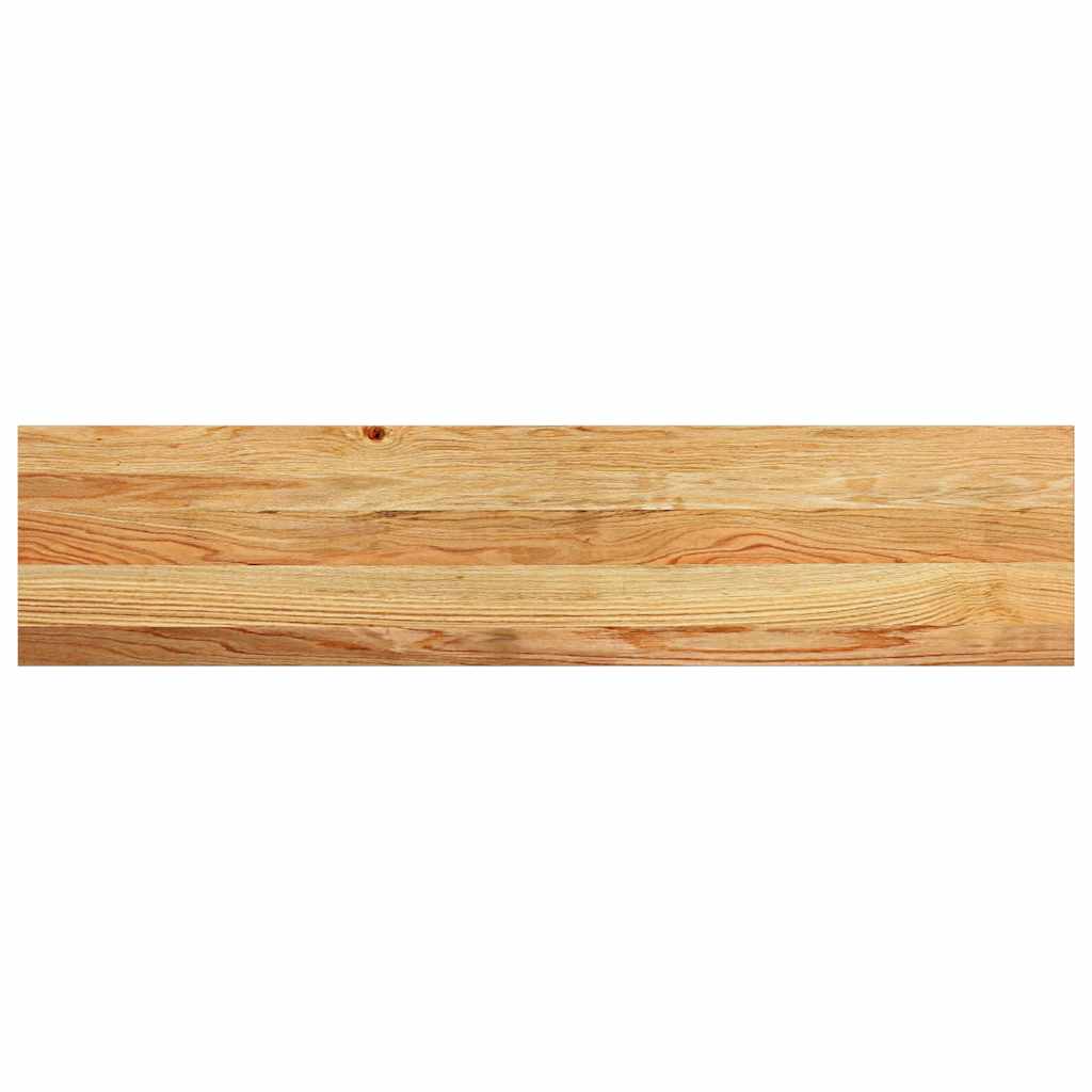 Thumbnail - vidaXL Treppenstufen 2 Stk. Hellbraun 110x25x2 cm Massivholz Eiche