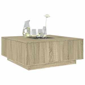 Konferenční stolek s Infinity LED dub sonoma 100 x 100 x 40 cm - obrázek 5