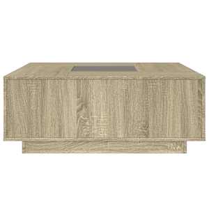 Konferenční stolek s Infinity LED dub sonoma 100 x 100 x 40 cm - obrázek 6