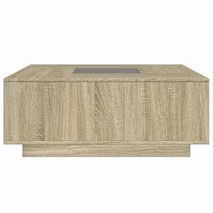 Konferenční stolek s Infinity LED dub sonoma 100 x 100 x 40 cm - obrázek 7