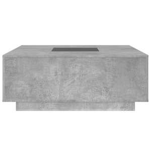 Konferenční stolek s Infinity LED betonově šedý 100x100x40 cm - obrázek 6