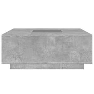 Konferenční stolek s Infinity LED betonově šedý 100x100x40 cm - obrázek 7