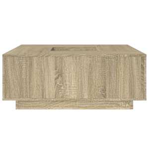 Konferenční stolek dub sonoma 100x100x40 cm kompozitní dřevo - obrázek 5