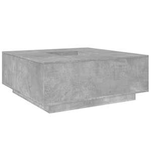 Konferenční stolek betonově šedý 100x100x40 cm kompozitní dřevo - obrázek 7