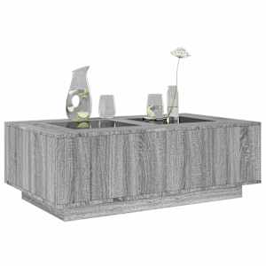 Konferenční stolek s Infinity LED šedý sonoma 116 x 69 x 40 cm - obrázek 5
