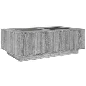 Konferenční stolek s Infinity LED šedý sonoma 116 x 69 x 40 cm - obrázek 8