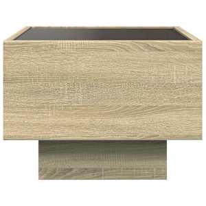 Noční stolek s Infinity LED dub sonoma 40 x 40 x 30 cm - obrázek 7