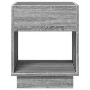 Noční stolek s Infinity LED šedý sonoma 40 x 40 x 50 cm - obrázek 6