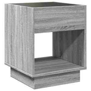 Noční stolek s Infinity LED šedý sonoma 40 x 40 x 50 cm - obrázek 8