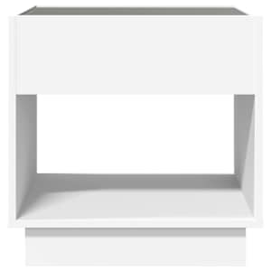 Noční stolek s Infinity LED bílý 50 x 50 x 50 cm - obrázek 6