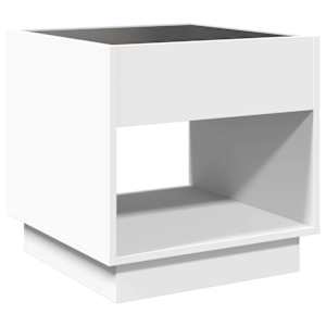 Noční stolek s Infinity LED bílý 50 x 50 x 50 cm - obrázek 8