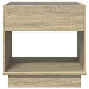 Noční stolek s Infinity LED dub sonoma 50 x 50 x 50 cm - obrázek 6