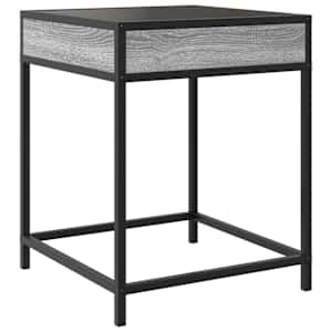 Noční stolek s Infinity LED šedý sonoma 40 x 40 x 51 cm - obrázek 8