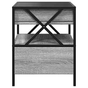Noční stolek s Infinity LED šedý sonoma 40 x 40 x 51 cm - obrázek 7