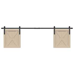 Komplet drsnih vrat omarice 183 cm ogljikovo jeklo