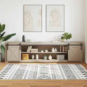 vidaXL Set uși glisante pentru dulap 244 cm oțel carbon