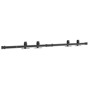 Kování pro posuvné dveře skříně 122 cm uhlíková ocel - obrázek 7