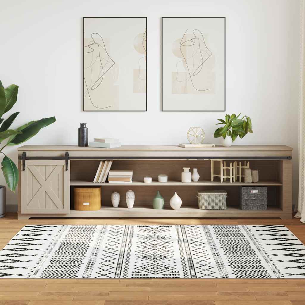 vidaXL Ophangset voor schuifdeur 244 cm koolstofstaal afbeelding