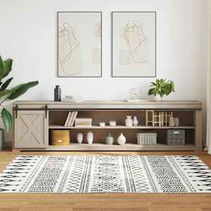 vidaXL Ophangset voor schuifdeur 244 cm koolstofstaal