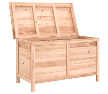 vidaXL Outdoor Cushion Box 99x50x56.5 cm Solid Wood Fir