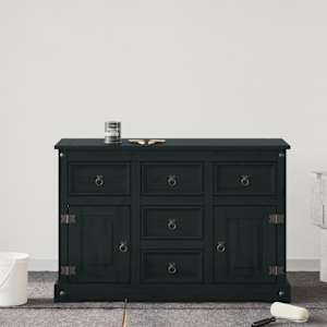 Barva za pohištvo Črna 10 x 10 x 12 cm Tisk na steno