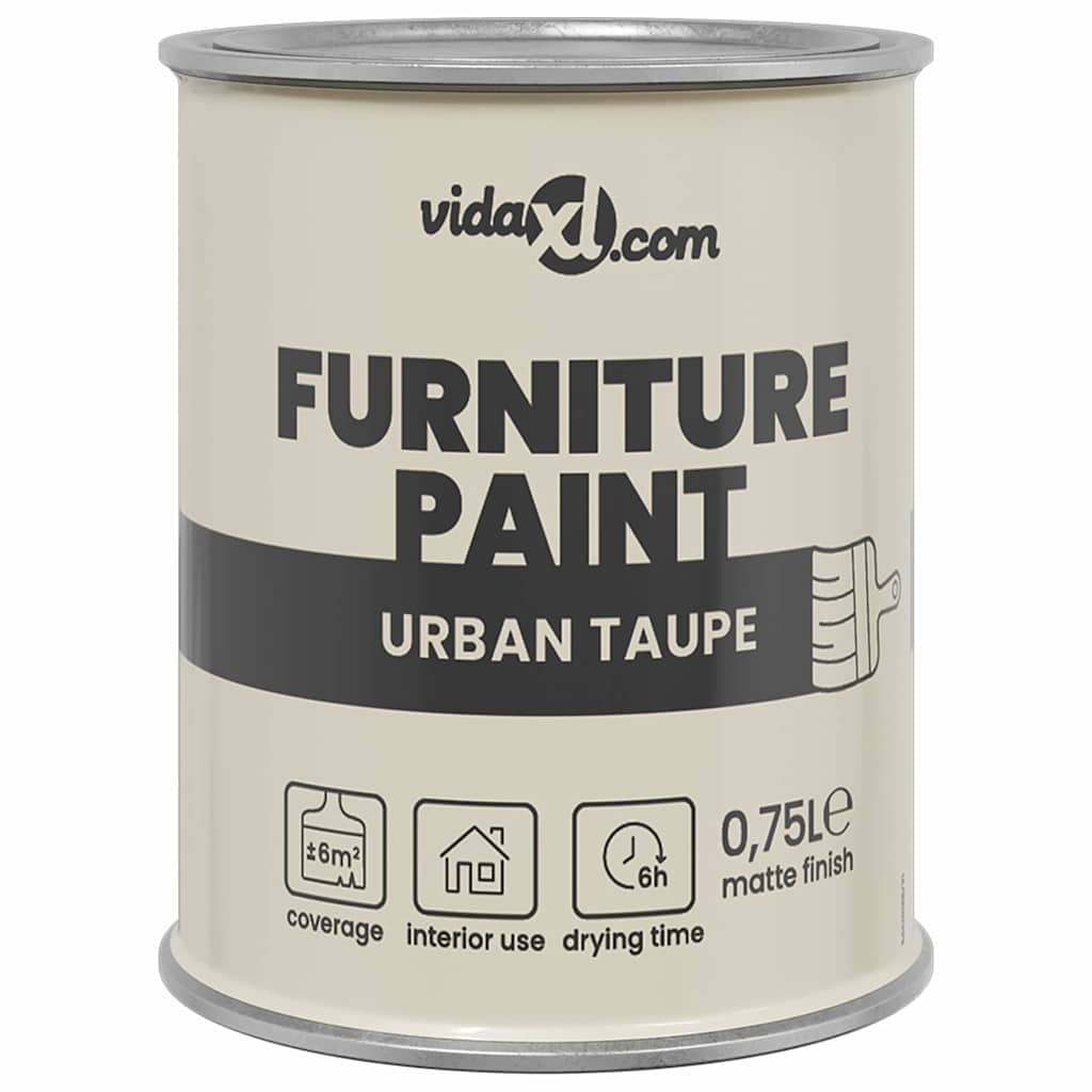  vidaXL Bútorfesték Városi taupe 10 x 10 x 12.2 cm akciós termékkép 1