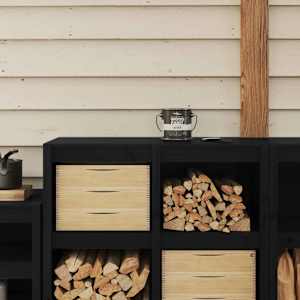 Barva za les Črna 16,5 x 16,5 x 16 cm Tisk na steno