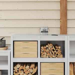 Barva za les Siva 16,5 x 16,5 x 16 cm Tisk na steno