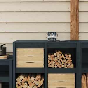 Barva za les Siva 16,5 x 16,5 x 16 cm Tisk na steno