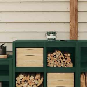 Barva za les Zelena 16,5 x 16,5 x 16 cm Tisk na steno