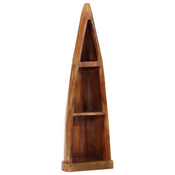 vidaXL paadikujuline kapp, 39 x 27 x 127 cm, taastatud puit